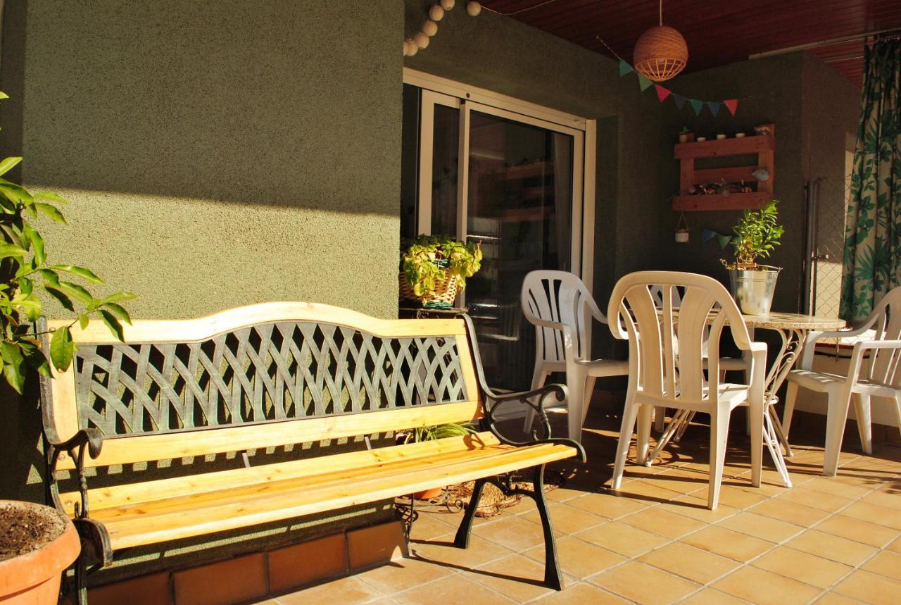 Habitacion Con Patio En Piso Compartido Capellades Esterno foto